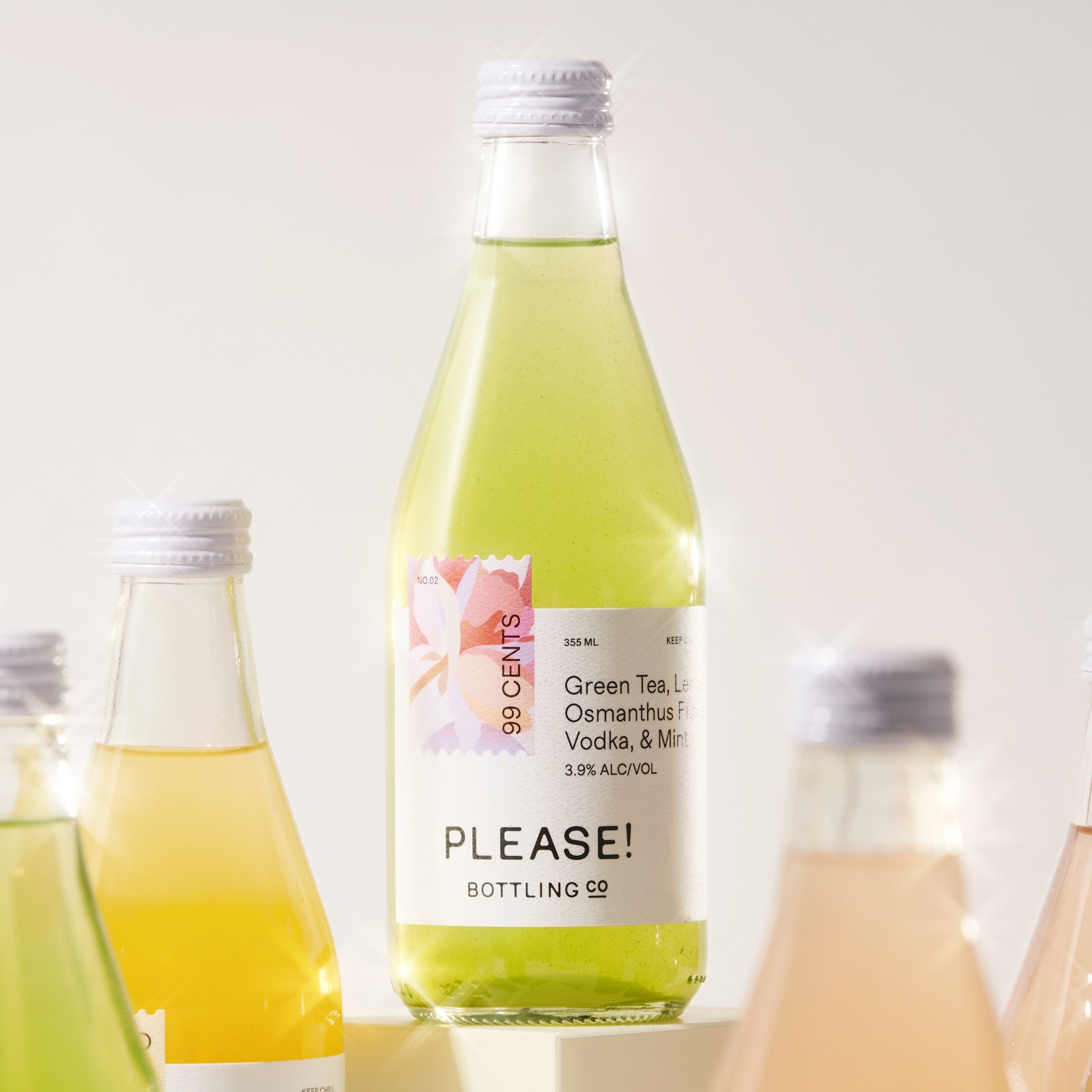 Bottling設(shè)計團(tuán)隊(duì)為Please果酒包裝設(shè)計